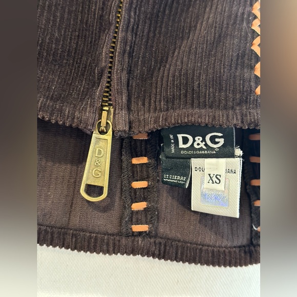 D&G Corduroy Strapless Top #Corset - Picture 2 of 4